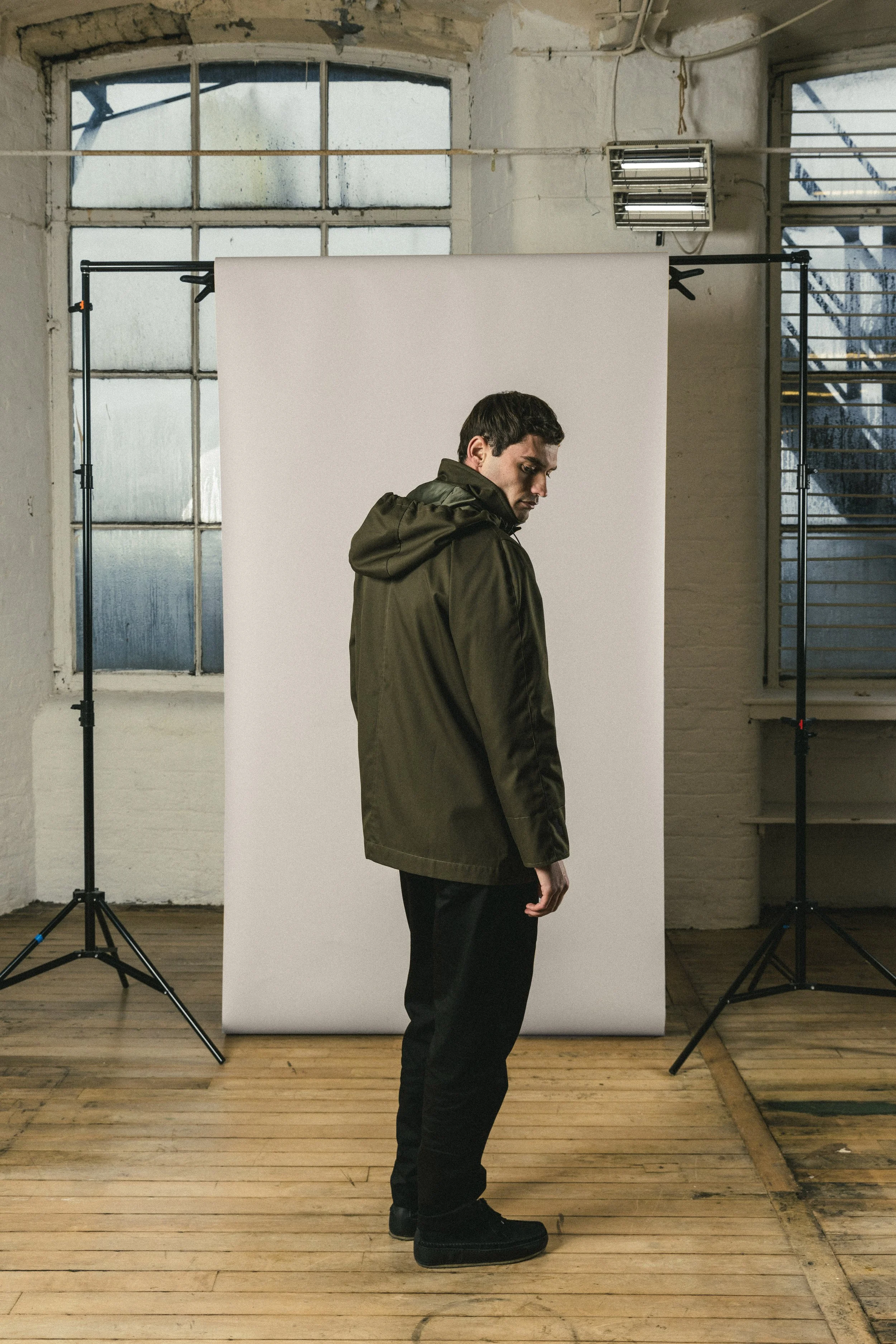 ハイドロゲン LUXURY SPORTSWEAR NEOPRENE TRENCH Yamamoto #40 Limestone Neoprene + Custom Tailored Wetsuits